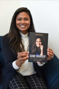 Dr. Amanthi Demuth with Book
