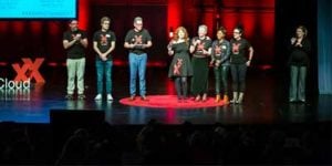 TEDxStCloud - People on stage